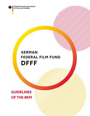 Titelseite German Federal Film Fund (DFFF) – Guidelines of the BKM