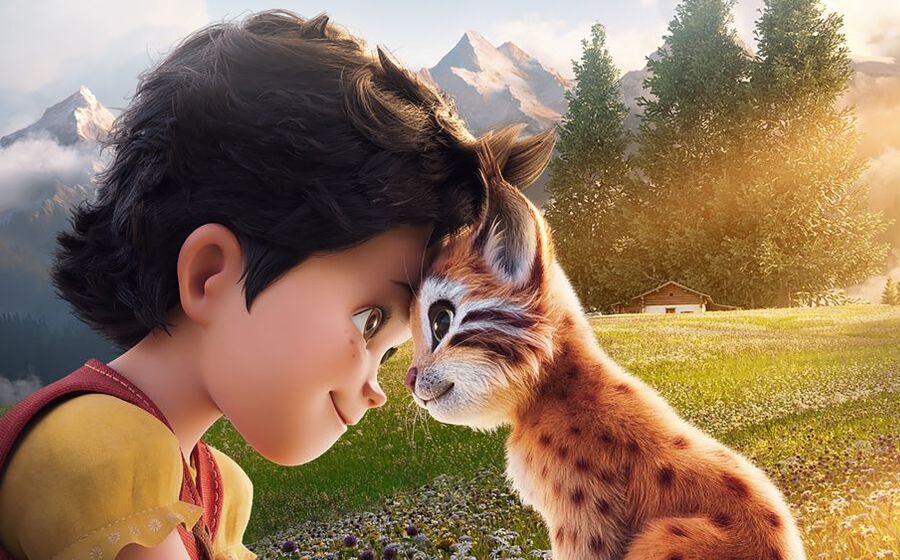 Szenenbild aus dem Film Heidi die Legende vom Luchs. Jetzt im Kino